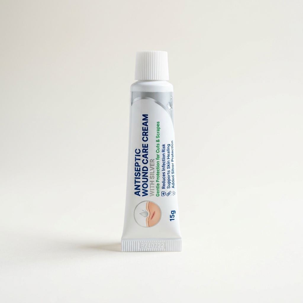 Antiseptic Wound Care Cream with Silver - 15g