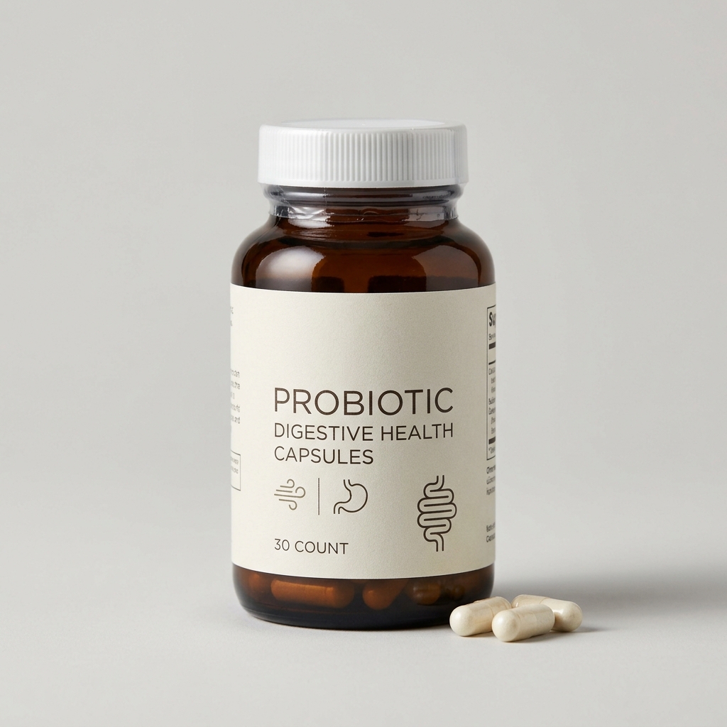 Probiotic Digestive Health Capsules - 30 Count