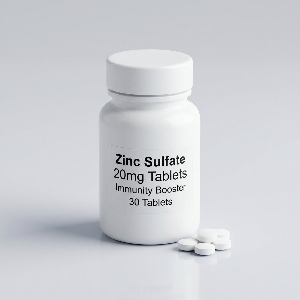 Zinc Sulfate 20mg Tablets - Immunity Booster 30 Tabs