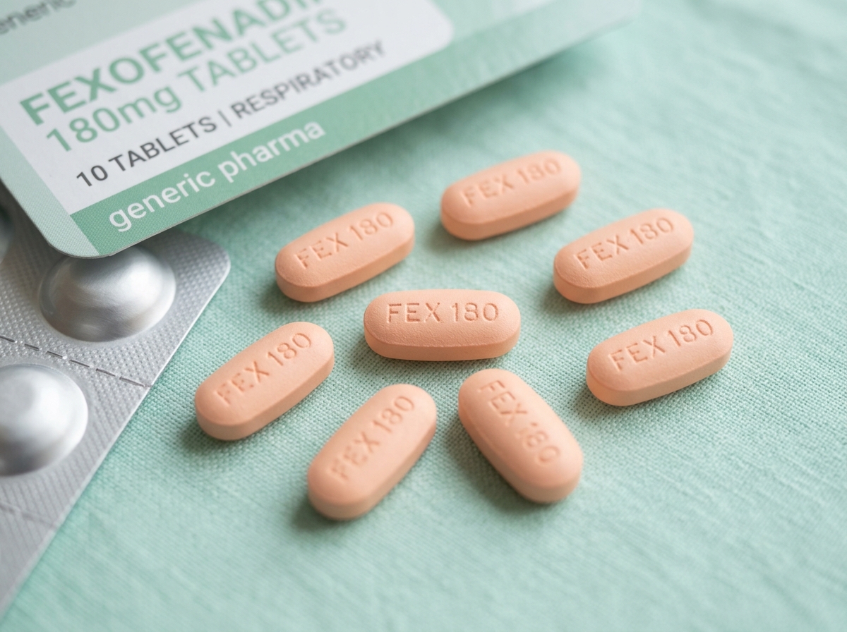 Allegra 180mg — close