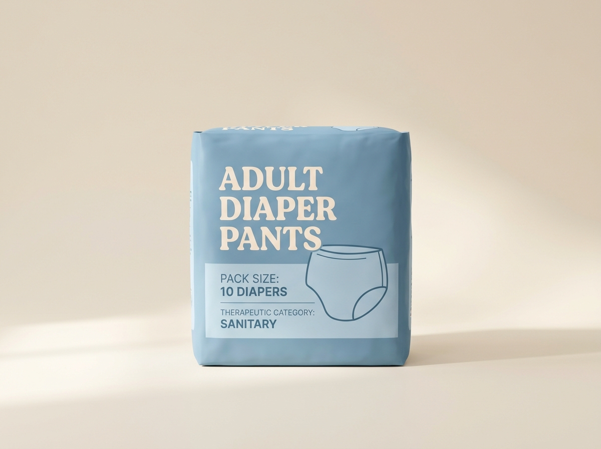 Friends Adult Diapers Medium — front