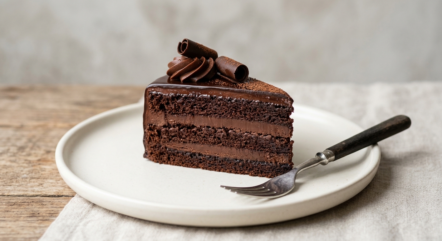 Dark Chocolate Truffle Pastry - Premium Delight