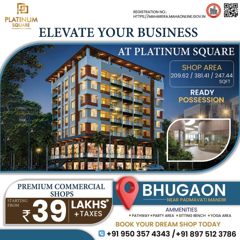 Platinum Square – Premium Commercial Shops