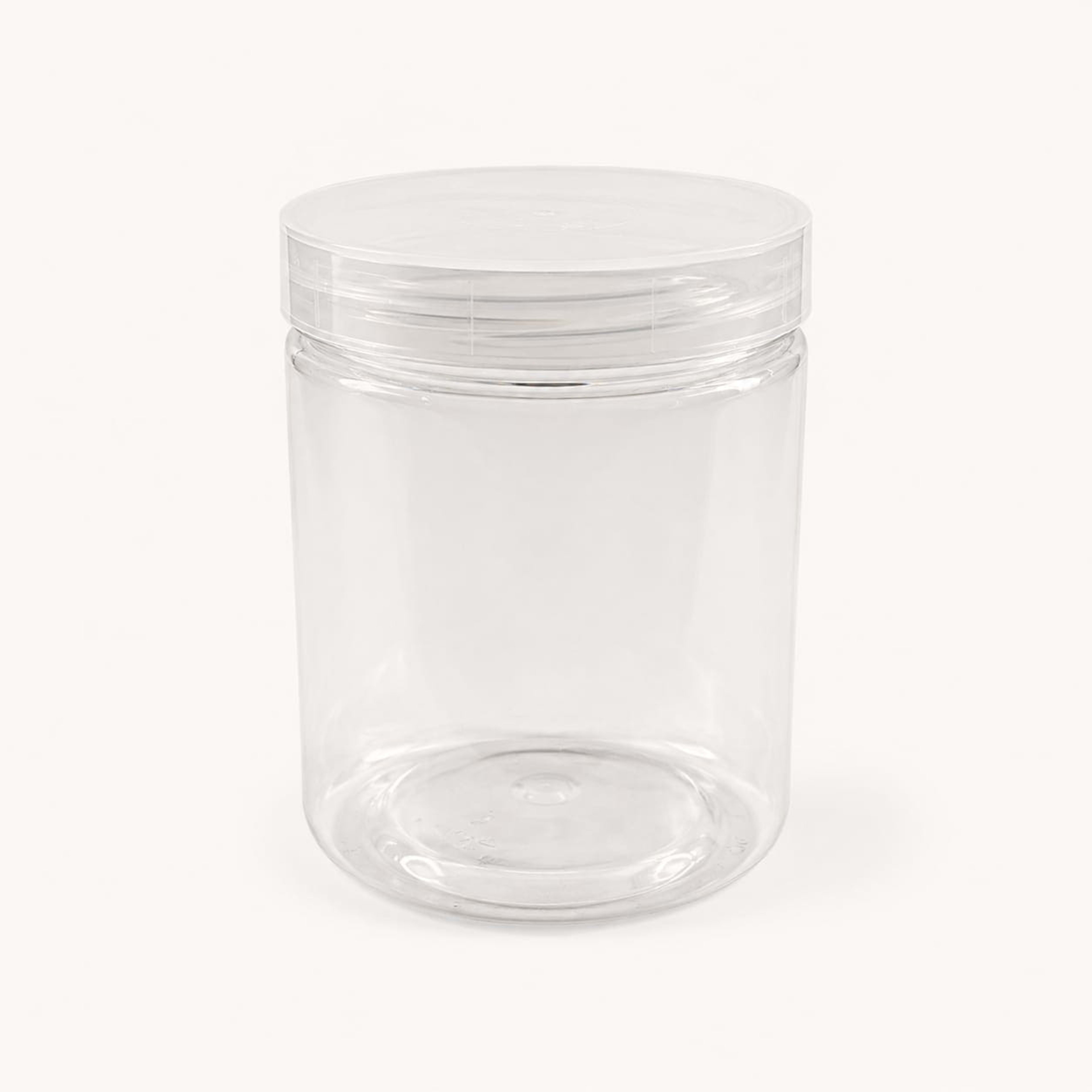 700ml Transparent PET Plastic Storage Jar with Screw Lid | Food Grade Container