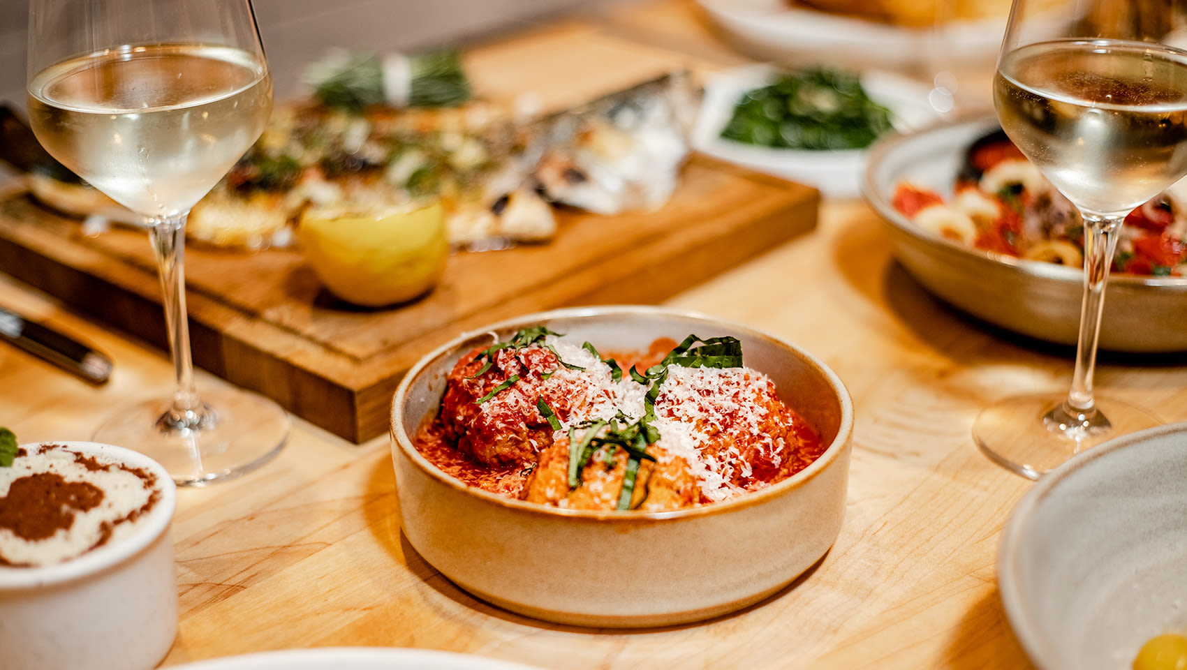 Modern Italian in downtown Santa Monica