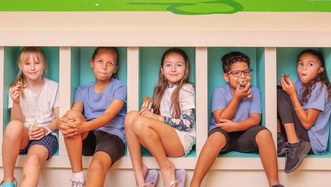 kids in a classroom