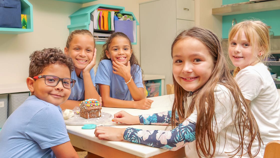 kids in a classroom