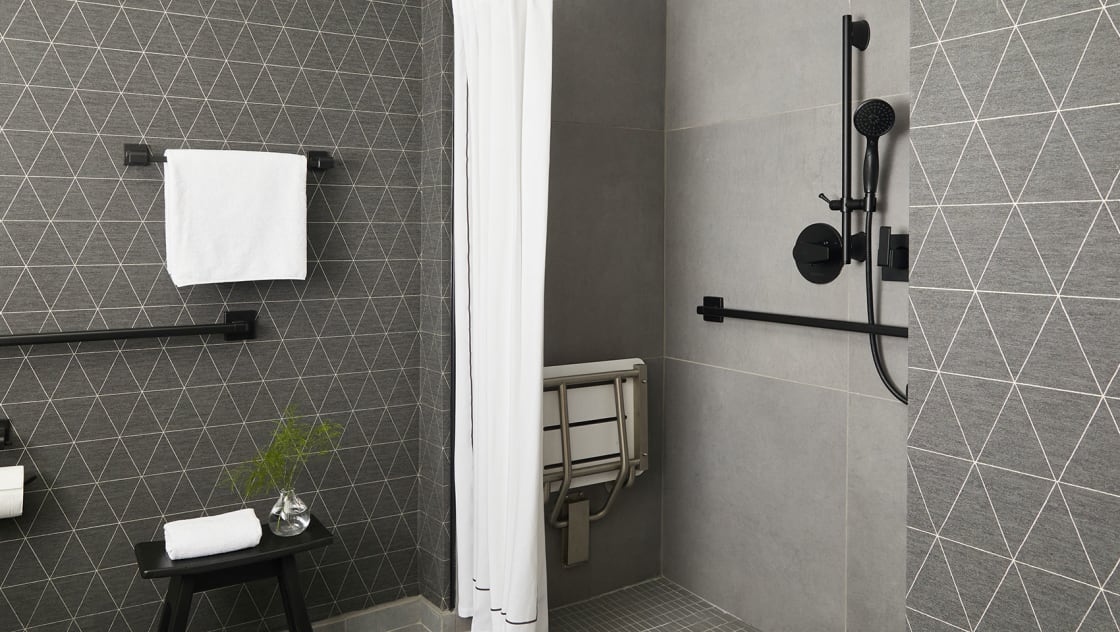 Roll in Shower