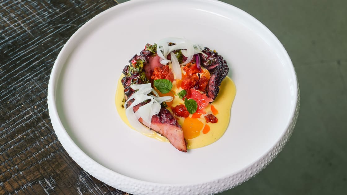 Ave's octopus dish