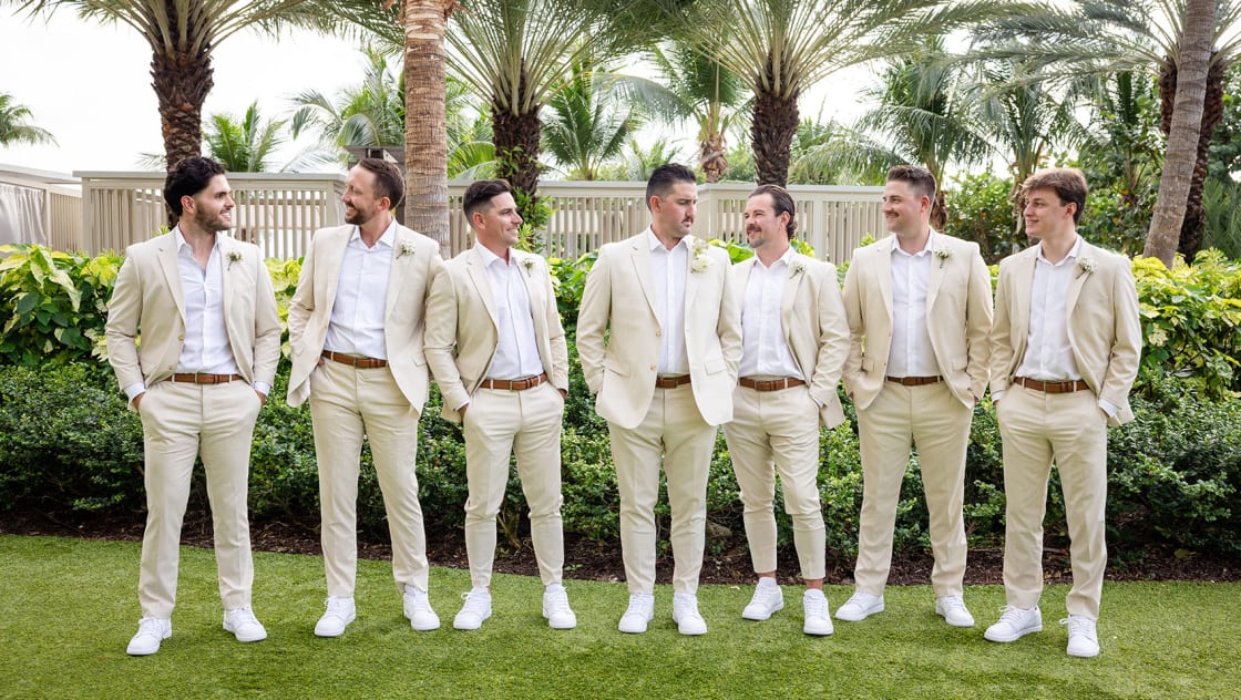 Kathryn and Matt at their wedding ceremony