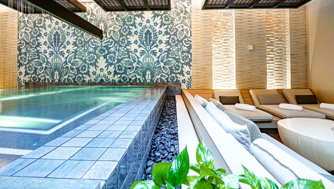 Spa pool at Seafire
