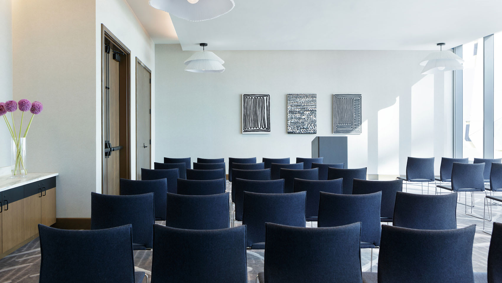 Kimpton Shane theater setup