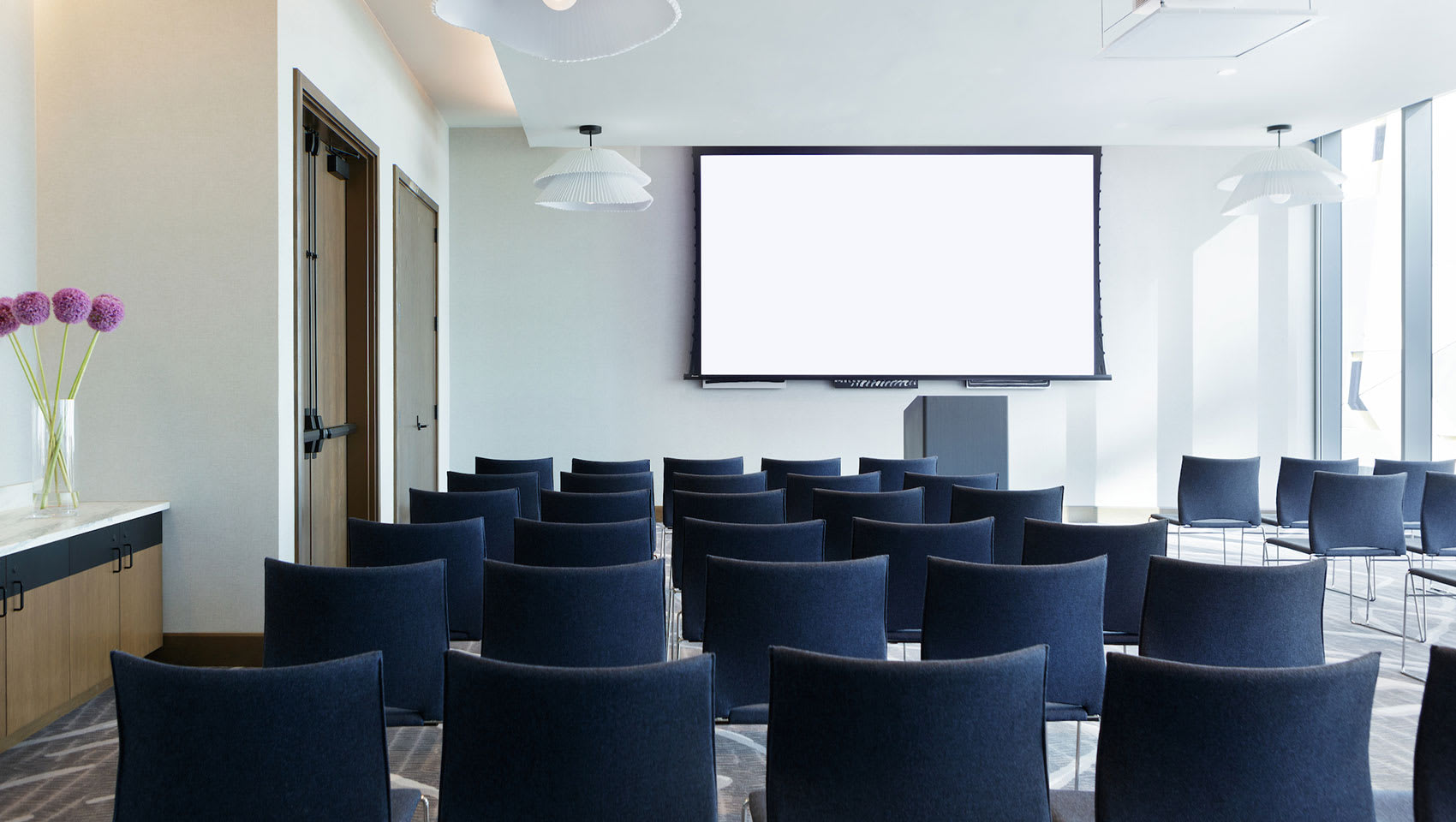 Kimpton Shane theater setup