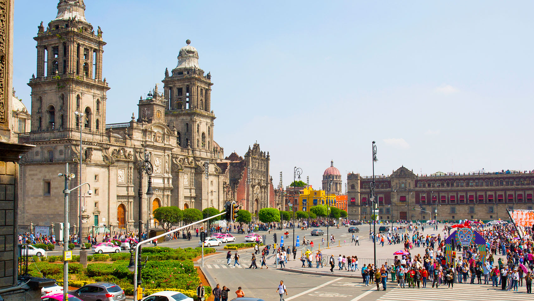 Zocalo in Mexico City