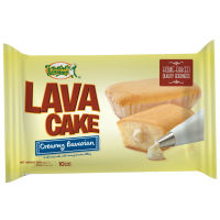 LEMON SQUARE LAVA CAKE CREAMY BAVARIAN
