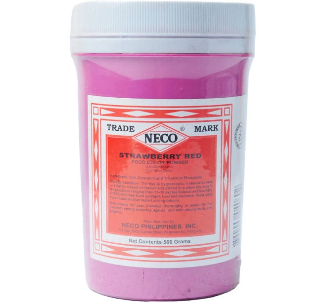 NECO FOOD  COLOR STRAW RED 500G