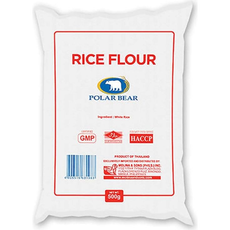 POLAR BEAR RICE FLOUR 500G