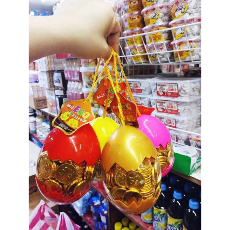BINGO GOLD COIN EGG JAR 120'S