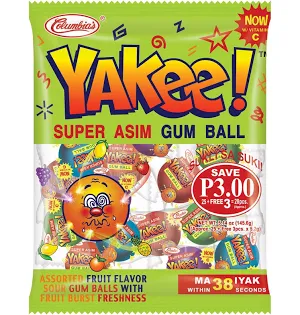 YAKEE GUM BALL 28'S