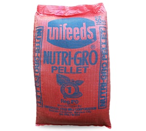 NUTRIGRO PELLETS PER SACK