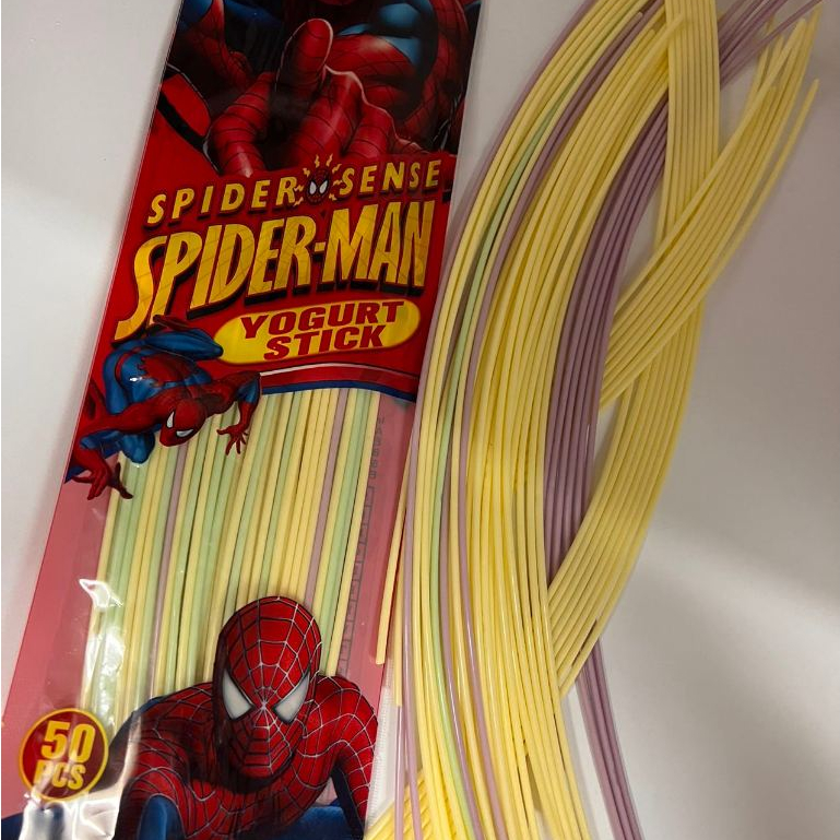 SPIDERMAN YOGURT STICK 50'S