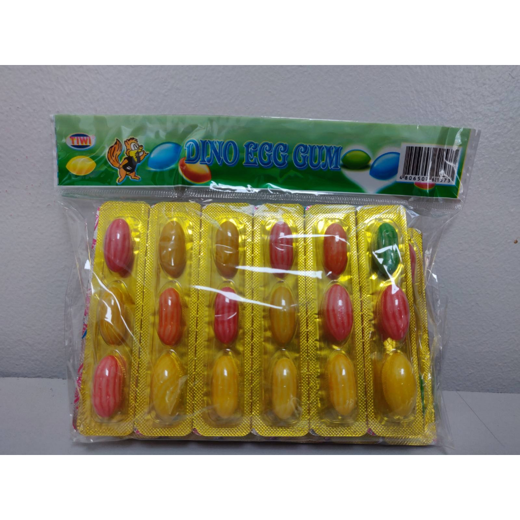 TIWI DINO EGG GUM 24'S