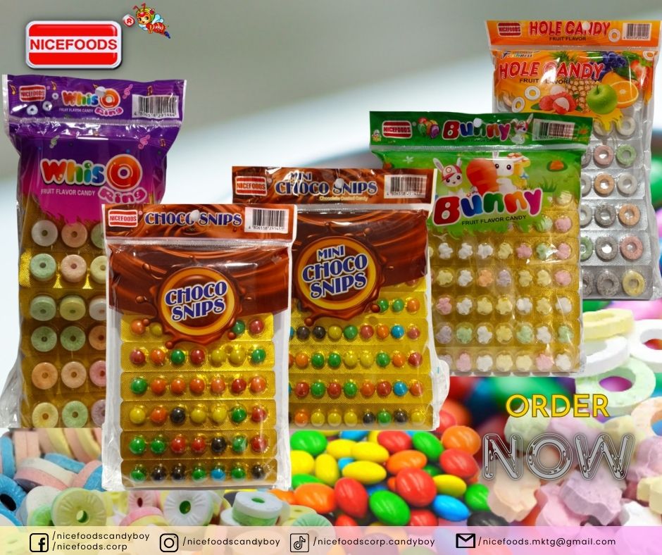 NICEFOODS HOLE CANDY BLISTER 24'S