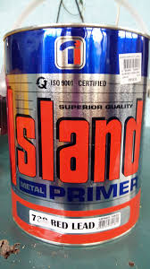 ISLAND RED LEAD GALLON