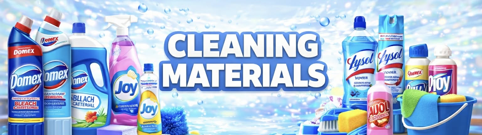 Bleach & Cleaning Materials