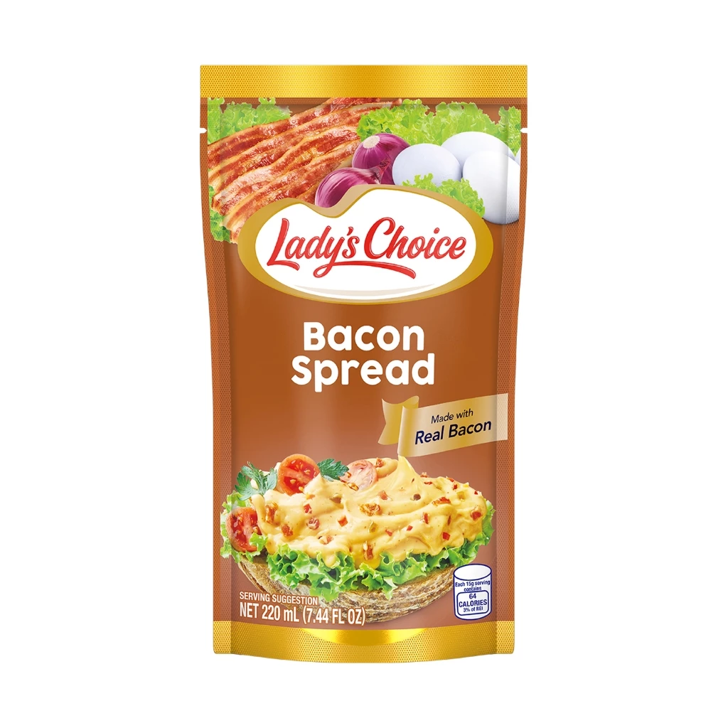LADY'S CHOICE BACON SPREAD 220ML POUCH