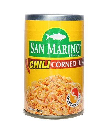 SAN MARINO CORNED TUNA CHILI 150G