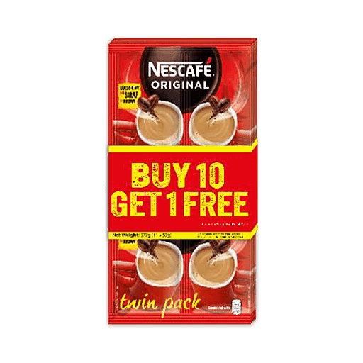 NESCAFE 3N1 ORIG TWIN 52G 10+1 FREE