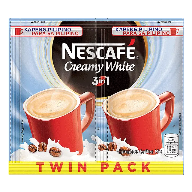 NESCAFE CREAMY WHITE TWIN 52G