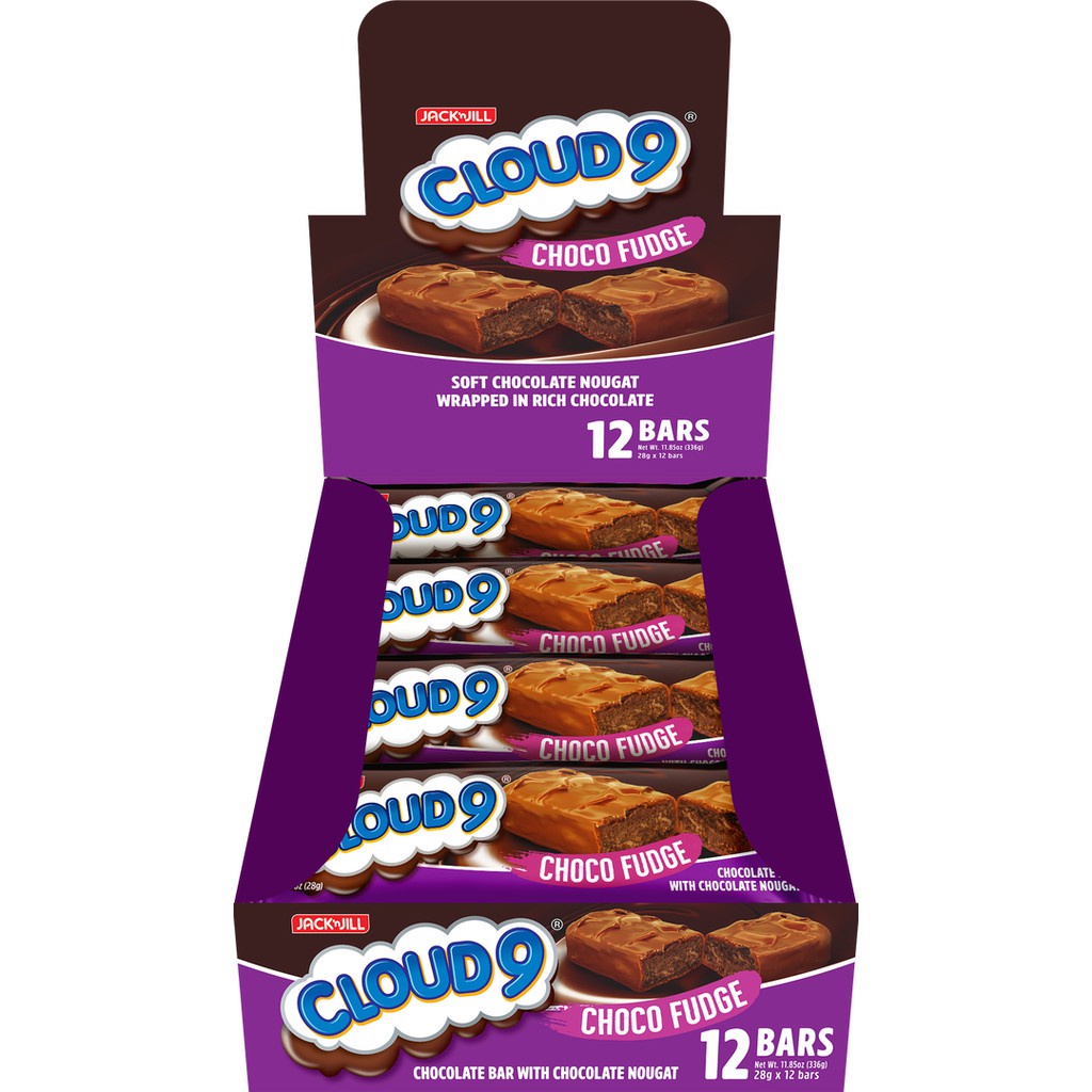 CLOUD 9 CHOCO FUDGE 10'S