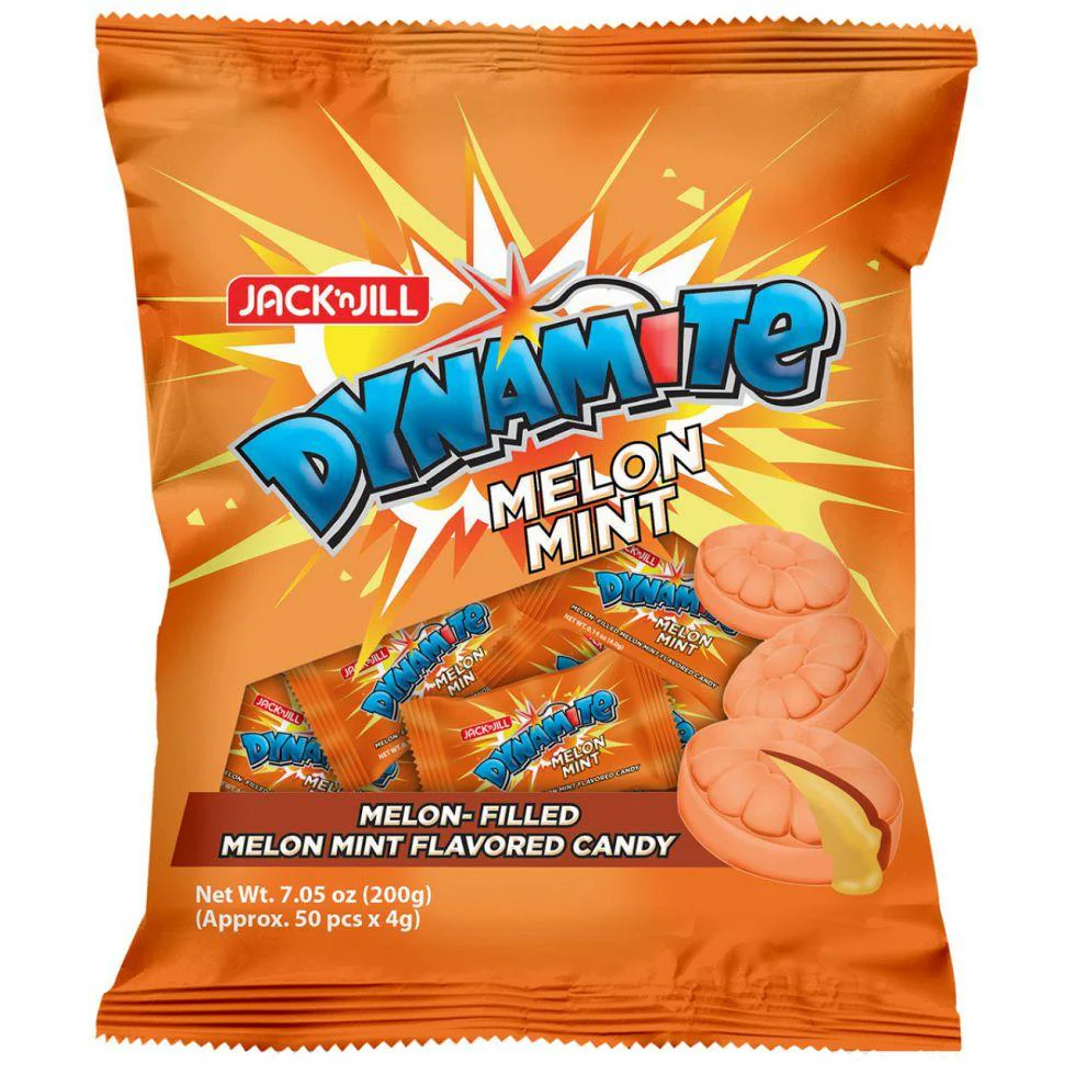 DYNAMITE MELON-FILLED 50'S