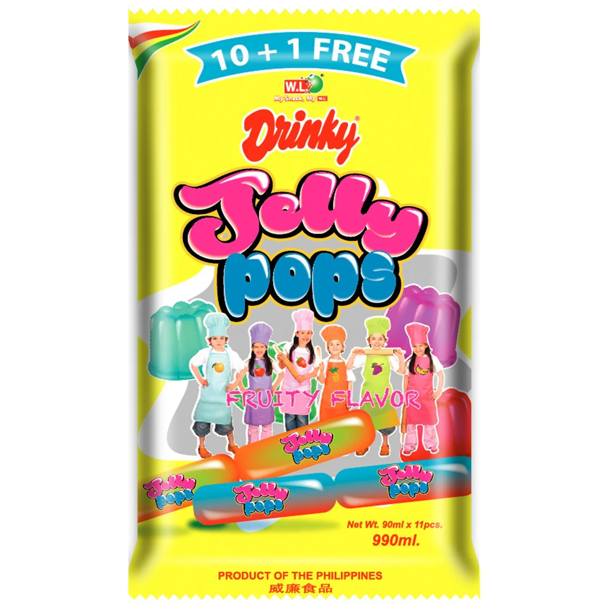 DRINKY JELLYPOPS 10'S
