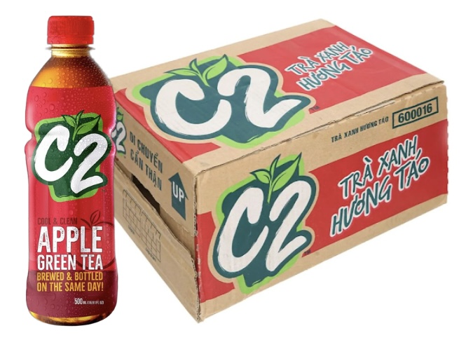 C2 APPLE 500ML CASE