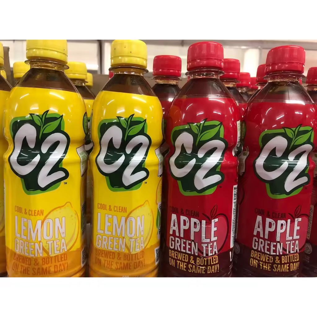 C2 APPLE/LEMON 355ML CASE