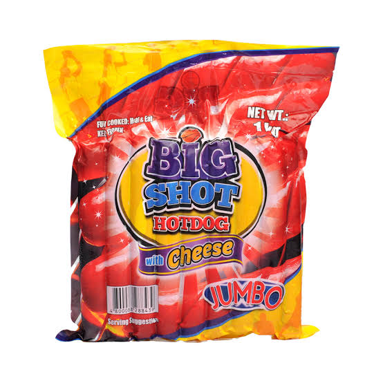 FROZEN BIG SHOT CHEESE JUMBO 1KG