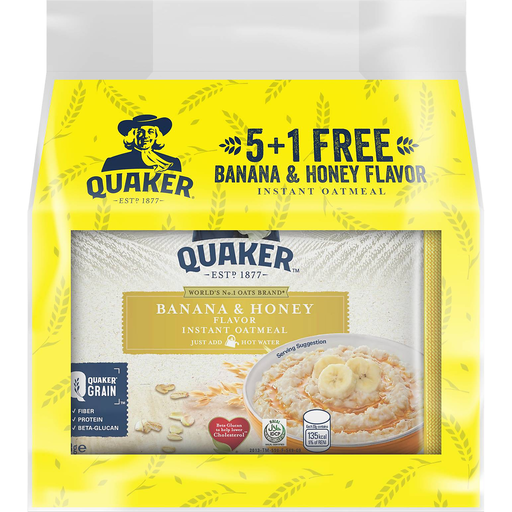 QUAKER BANANA 33G 5+1