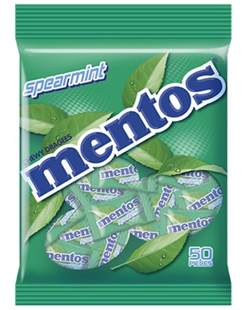 MENTOS SPEARMINT 50's 