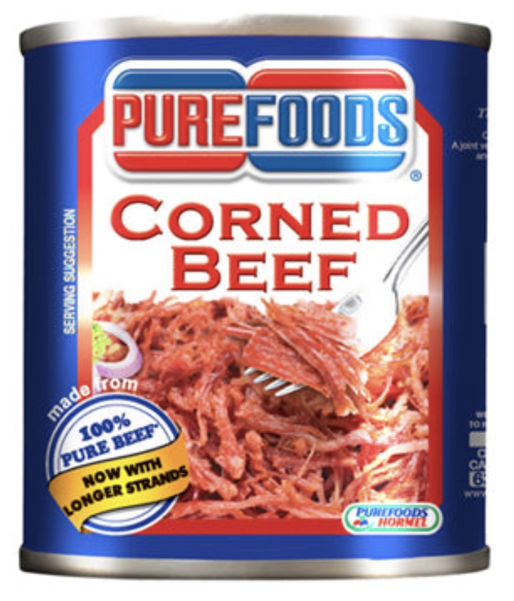 PUREFOODS CORNED BEEF 210G