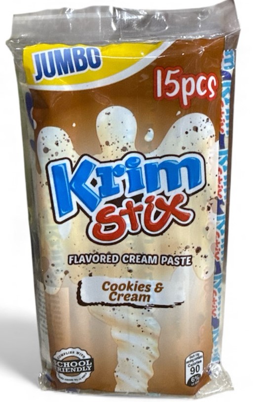 KRIMSTIX JUMBO COOKIES & CREAM 15's