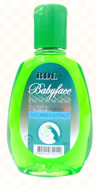 RDL BABYFACE CUCUMBER EXTRACT 75ml
