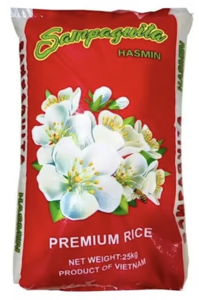 RICE SAMPAGUITA HALF