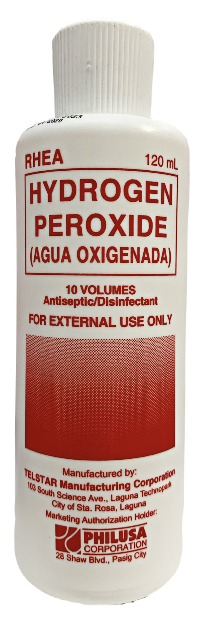 RHEA AGUA OXIGENADA 120ML