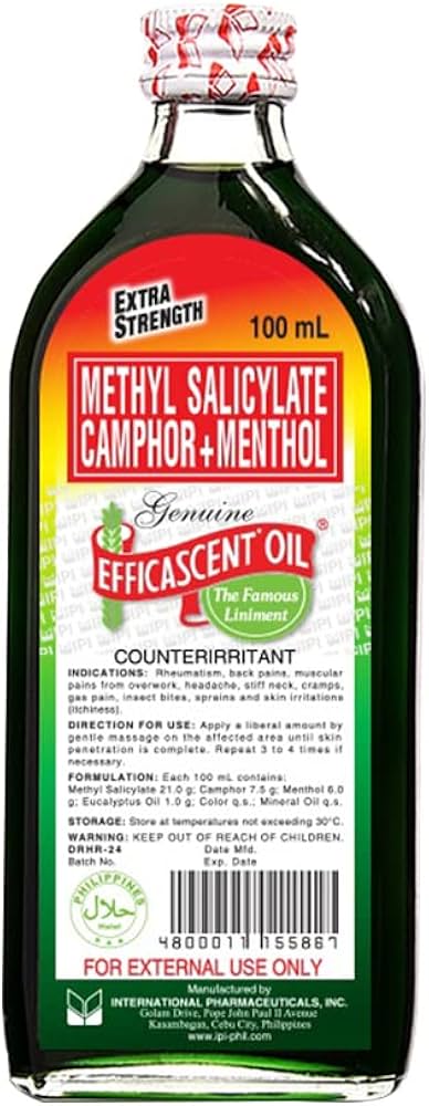 EFFICASCENT OIL EXTRA STRENGTH 100ml