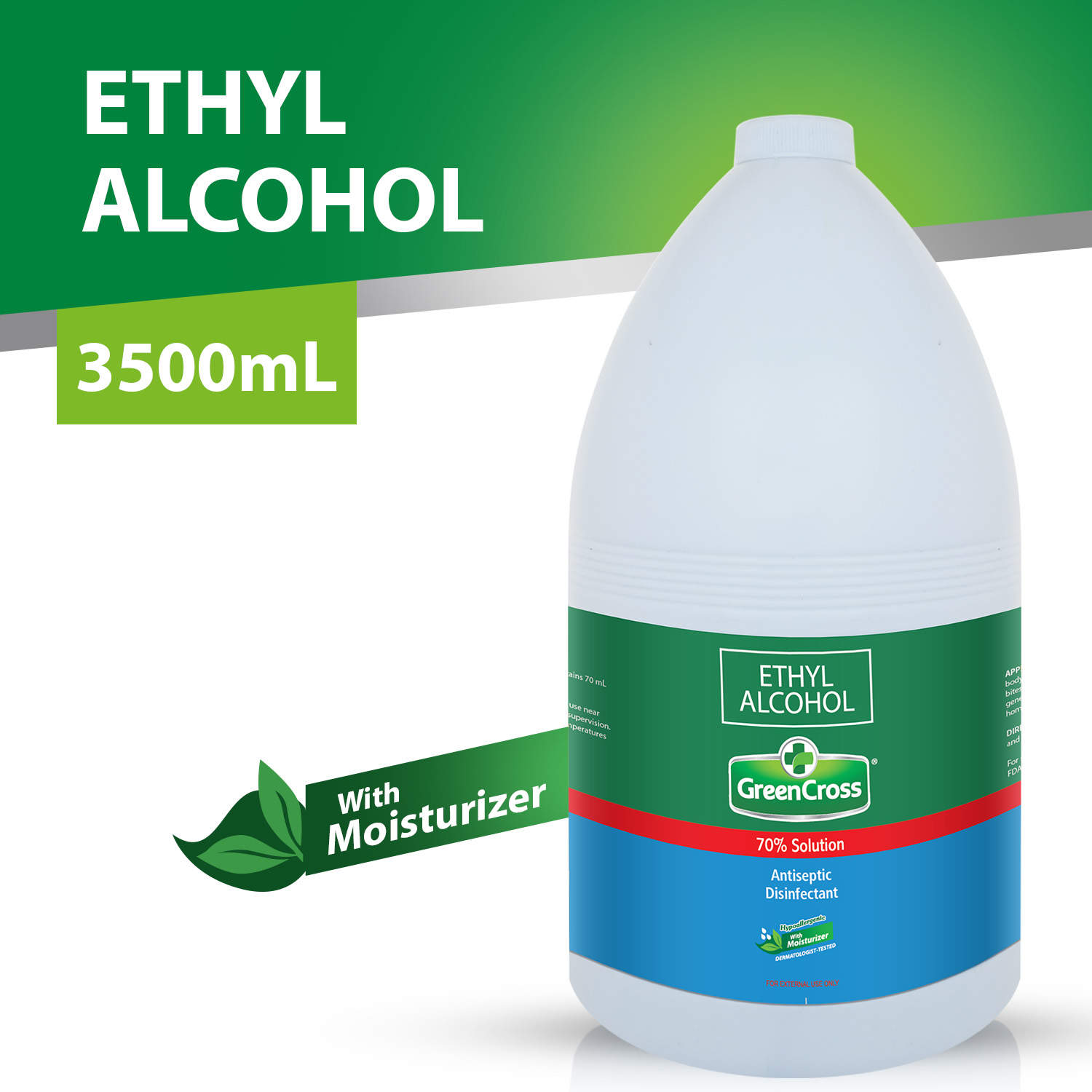 GREEN CROS ETHYL ALCOHOL GAL.