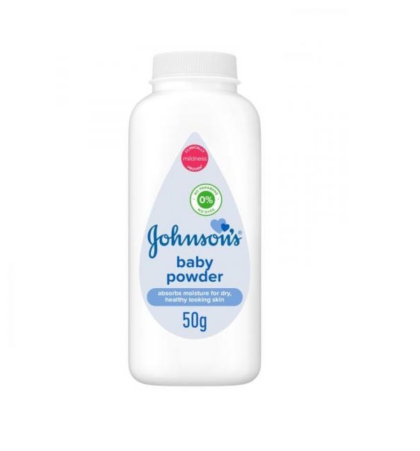 JOHNSON'S POWDER WHITE 50G