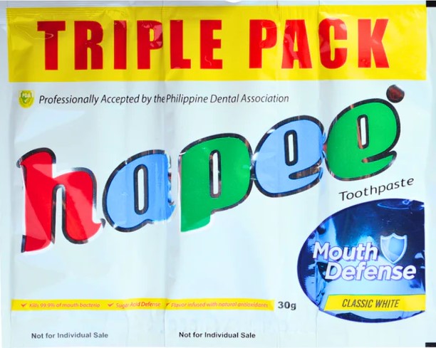 HAPEE TOOTHPASTE WHITE 30G